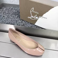 Cheap Christian Louboutin Flat Shoes For Women #1320239 Replica Wholesale [$102.00 USD] [ITEM#1320239] on Replica Christian Louboutin Flat Shoes