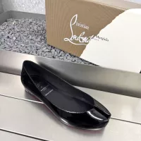 Cheap Christian Louboutin Flat Shoes For Women #1320241 Replica Wholesale [$102.00 USD] [ITEM#1320241] on Replica Christian Louboutin Flat Shoes