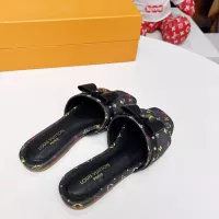 Cheap Louis Vuitton Slippers For Women #1320250 Replica Wholesale [$76.00 USD] [ITEM#1320250] on Replica Louis Vuitton Slippers
