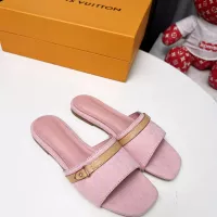 Cheap Louis Vuitton Slippers For Women #1320252 Replica Wholesale [$76.00 USD] [ITEM#1320252] on Replica Louis Vuitton Slippers