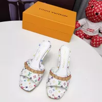 Cheap Louis Vuitton Slippers For Women #1320255 Replica Wholesale [$85.00 USD] [ITEM#1320255] on Replica Louis Vuitton Slippers