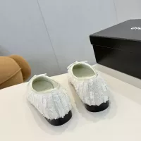 Cheap Chanel Flat Shoes For Women #1320282 Replica Wholesale [$92.00 USD] [ITEM#1320282] on Replica Chanel Flat Shoes