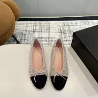 Cheap Chanel Flat Shoes For Women #1320283 Replica Wholesale [$92.00 USD] [ITEM#1320283] on Replica Chanel Flat Shoes
