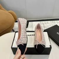 Cheap Chanel Flat Shoes For Women #1320283 Replica Wholesale [$92.00 USD] [ITEM#1320283] on Replica Chanel Flat Shoes