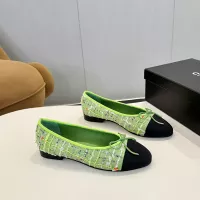 Cheap Chanel Flat Shoes For Women #1320284 Replica Wholesale [$92.00 USD] [ITEM#1320284] on Replica Chanel Flat Shoes