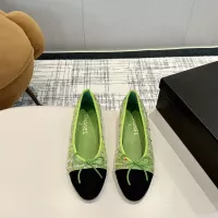 Cheap Chanel Flat Shoes For Women #1320284 Replica Wholesale [$92.00 USD] [ITEM#1320284] on Replica Chanel Flat Shoes