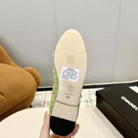 Cheap Chanel Flat Shoes For Women #1320284 Replica Wholesale [$92.00 USD] [ITEM#1320284] on Replica Chanel Flat Shoes