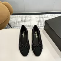 Cheap Chanel Flat Shoes For Women #1320285 Replica Wholesale [$92.00 USD] [ITEM#1320285] on Replica Chanel Flat Shoes