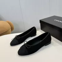 Cheap Chanel Flat Shoes For Women #1320286 Replica Wholesale [$92.00 USD] [ITEM#1320286] on Replica Chanel Flat Shoes