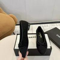 Cheap Chanel Flat Shoes For Women #1320286 Replica Wholesale [$92.00 USD] [ITEM#1320286] on Replica Chanel Flat Shoes