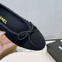 Cheap Chanel Flat Shoes For Women #1320286 Replica Wholesale [$92.00 USD] [ITEM#1320286] on Replica Chanel Flat Shoes