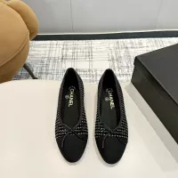 Cheap Chanel Flat Shoes For Women #1320287 Replica Wholesale [$92.00 USD] [ITEM#1320287] on Replica Chanel Flat Shoes