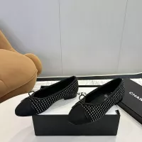 Cheap Chanel Flat Shoes For Women #1320287 Replica Wholesale [$92.00 USD] [ITEM#1320287] on Replica Chanel Flat Shoes