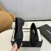 Cheap Chanel Flat Shoes For Women #1320287 Replica Wholesale [$92.00 USD] [ITEM#1320287] on Replica Chanel Flat Shoes