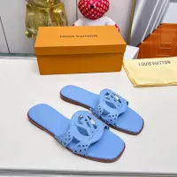 Cheap Louis Vuitton Slippers For Women #1320289 Replica Wholesale [$82.00 USD] [ITEM#1320289] on Replica Louis Vuitton Slippers