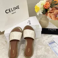 Cheap Celine Slippers For Women #1320293 Replica Wholesale [$82.00 USD] [ITEM#1320293] on Replica Celine Slippers
