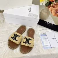Cheap Celine Slippers For Women #1320294 Replica Wholesale [$82.00 USD] [ITEM#1320294] on Replica Celine Slippers