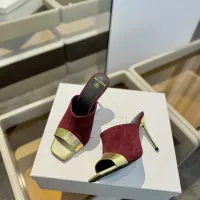 Cheap Balmain Slippers For Women #1320301 Replica Wholesale [$108.00 USD] [ITEM#1320301] on Replica Balmain Slippers