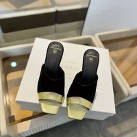Cheap Balmain Slippers For Women #1320302 Replica Wholesale [$108.00 USD] [ITEM#1320302] on Replica Balmain Slippers