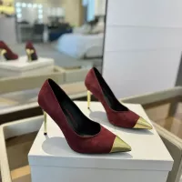 Cheap Balmain High-Heeled Shoes For Women #1320311 Replica Wholesale [$115.00 USD] [ITEM#1320311] on Replica Balmain High-Heeled Shoes