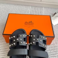 Cheap Hermes Slippers For Men #1320322 Replica Wholesale [$102.00 USD] [ITEM#1320322] on Replica Hermes Slippers