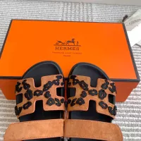 Cheap Hermes Slippers For Men #1320326 Replica Wholesale [$102.00 USD] [ITEM#1320326] on Replica Hermes Slippers
