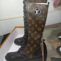 Cheap Louis Vuitton Boots For Women #1320329 Replica Wholesale [$132.00 USD] [ITEM#1320329] on Replica Louis Vuitton Boots