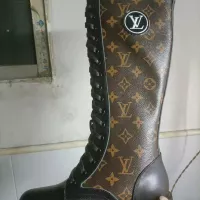 Cheap Louis Vuitton Boots For Women #1320329 Replica Wholesale [$132.00 USD] [ITEM#1320329] on Replica Louis Vuitton Boots