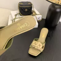 Cheap Chanel Slippers For Women #1320335 Replica Wholesale [$102.00 USD] [ITEM#1320335] on Replica Chanel Slippers