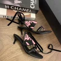 Cheap Chanel Sandal For Women #1320340 Replica Wholesale [$102.00 USD] [ITEM#1320340] on Replica Chanel Sandal
