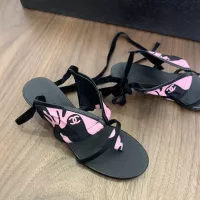 Cheap Chanel Sandal For Women #1320340 Replica Wholesale [$102.00 USD] [ITEM#1320340] on Replica Chanel Sandal