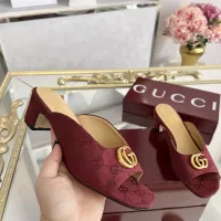 Cheap Gucci Slippers For Women #1320359 Replica Wholesale [$68.00 USD] [ITEM#1320359] on Replica Gucci Slippers