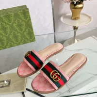 Cheap Gucci Slippers For Women #1320370 Replica Wholesale [$82.00 USD] [ITEM#1320370] on Replica Gucci Slippers