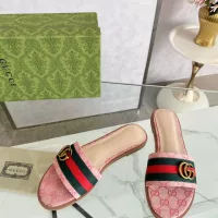 Cheap Gucci Slippers For Women #1320370 Replica Wholesale [$82.00 USD] [ITEM#1320370] on Replica Gucci Slippers