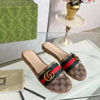 Cheap Gucci Slippers For Women #1320371 Replica Wholesale [$82.00 USD] [ITEM#1320371] on Replica Gucci Slippers