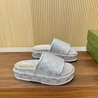 Cheap Gucci Slippers For Women #1320374 Replica Wholesale [$80.00 USD] [ITEM#1320374] on Replica Gucci Slippers