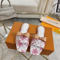 Cheap Louis Vuitton Slippers For Women #1320382 Replica Wholesale [$82.00 USD] [ITEM#1320382] on Replica Louis Vuitton Slippers