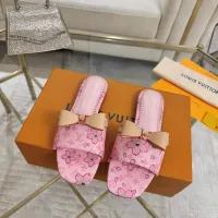Cheap Louis Vuitton Slippers For Women #1320383 Replica Wholesale [$82.00 USD] [ITEM#1320383] on Replica Louis Vuitton Slippers