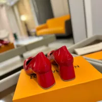 Cheap Louis Vuitton High-Heeled Shoes For Women #1320409 Replica Wholesale [$108.00 USD] [ITEM#1320409] on Replica Louis Vuitton High-Heeled Shoes