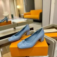 Cheap Louis Vuitton High-Heeled Shoes For Women #1320410 Replica Wholesale [$108.00 USD] [ITEM#1320410] on Replica Louis Vuitton High-Heeled Shoes