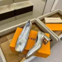 Cheap Louis Vuitton High-Heeled Shoes For Women #1320413 Replica Wholesale [$108.00 USD] [ITEM#1320413] on Replica Louis Vuitton High-Heeled Shoes