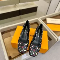 Cheap Louis Vuitton High-Heeled Shoes For Women #1320416 Replica Wholesale [$108.00 USD] [ITEM#1320416] on Replica Louis Vuitton High-Heeled Shoes
