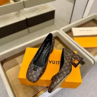 Cheap Louis Vuitton High-Heeled Shoes For Women #1320417 Replica Wholesale [$108.00 USD] [ITEM#1320417] on Replica Louis Vuitton High-Heeled Shoes