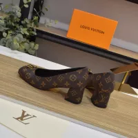 Cheap Louis Vuitton High-Heeled Shoes For Women #1320427 Replica Wholesale [$80.00 USD] [ITEM#1320427] on Replica Louis Vuitton High-Heeled Shoes