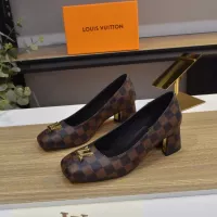 Cheap Louis Vuitton High-Heeled Shoes For Women #1320428 Replica Wholesale [$80.00 USD] [ITEM#1320428] on Replica Louis Vuitton High-Heeled Shoes