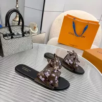 Cheap Louis Vuitton Slippers For Women #1320440 Replica Wholesale [$85.00 USD] [ITEM#1320440] on Replica Louis Vuitton Slippers