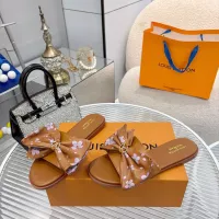 Cheap Louis Vuitton Slippers For Women #1320445 Replica Wholesale [$85.00 USD] [ITEM#1320445] on Replica Louis Vuitton Slippers