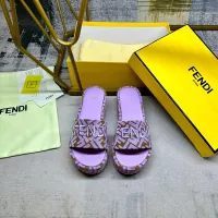 Cheap Fendi Slippers For Women #1320465 Replica Wholesale [$85.00 USD] [ITEM#1320465] on Replica Fendi Slippers