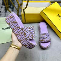 Cheap Fendi Slippers For Women #1320465 Replica Wholesale [$85.00 USD] [ITEM#1320465] on Replica Fendi Slippers