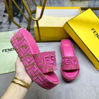 Cheap Fendi Slippers For Women #1320466 Replica Wholesale [$85.00 USD] [ITEM#1320466] on Replica Fendi Slippers